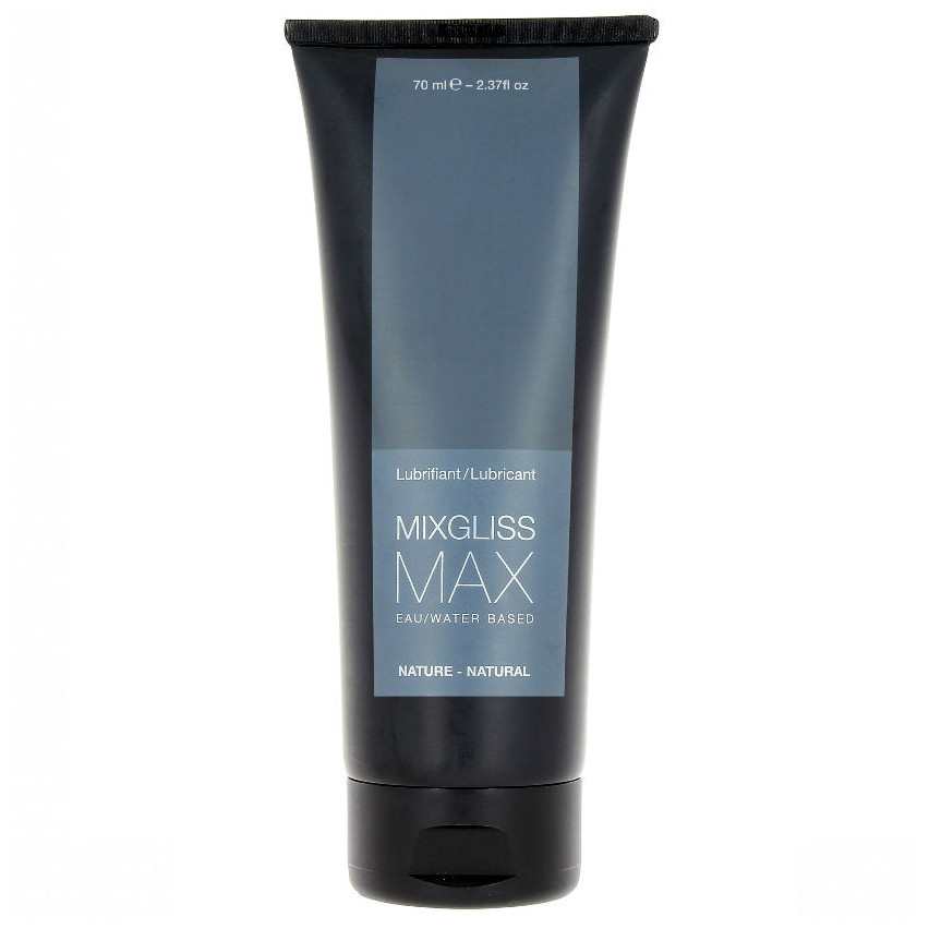 Mixgliss - Max Natural Water-based Anal Lubricant 70 Ml
