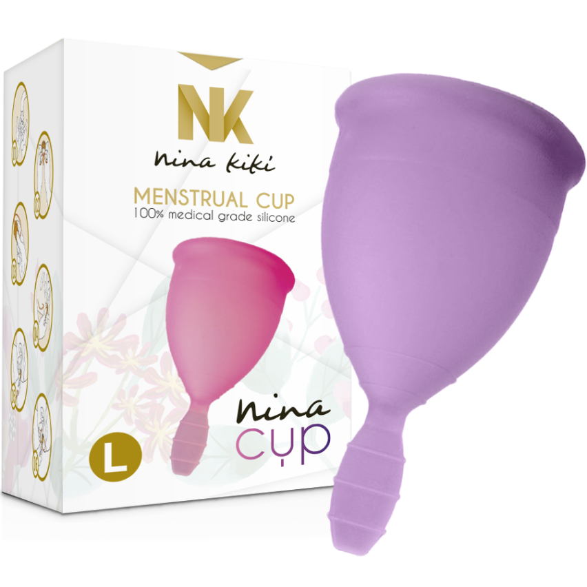 Nina KikÍ - Menstrual Cup Purple - Size L