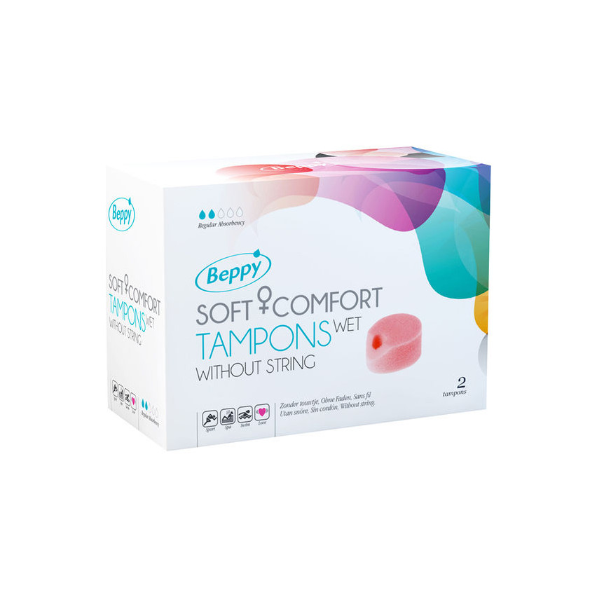 Beppy - Soft Comfort Tampons Wet 2units
