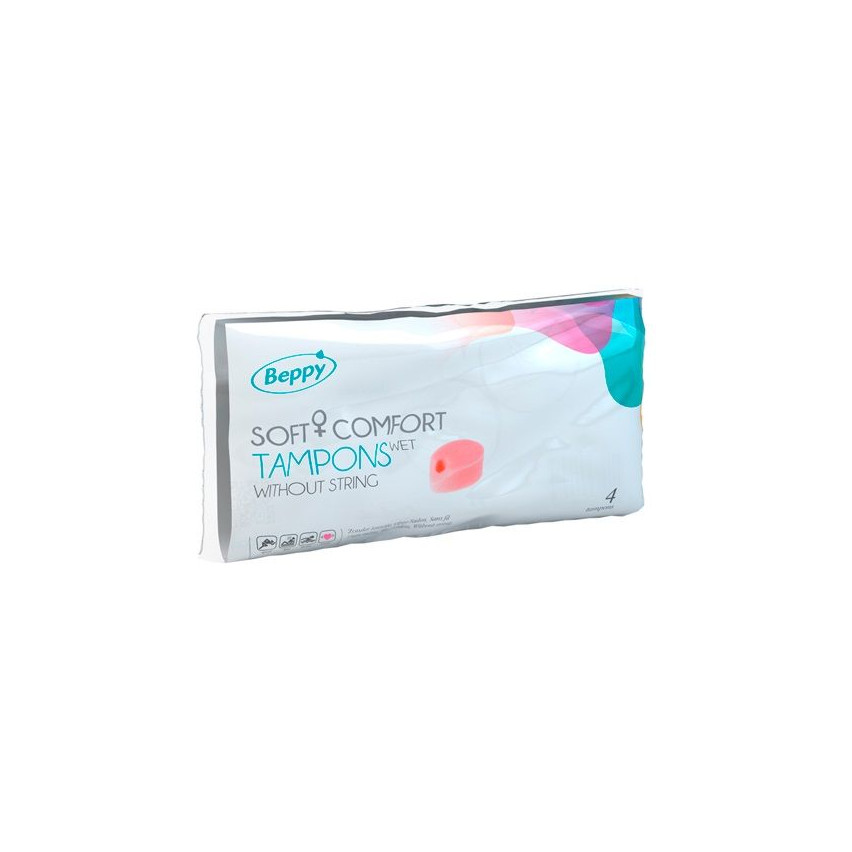Beppy - Soft Comfort Tampons Wet 4 Units