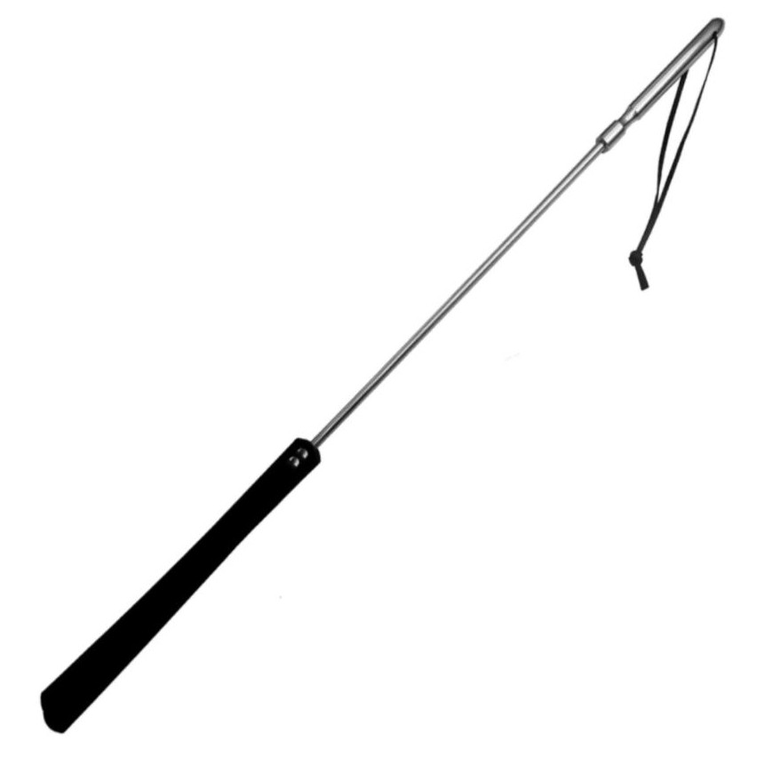 Metal Hard - Original Leather And Metal Whip 70cm