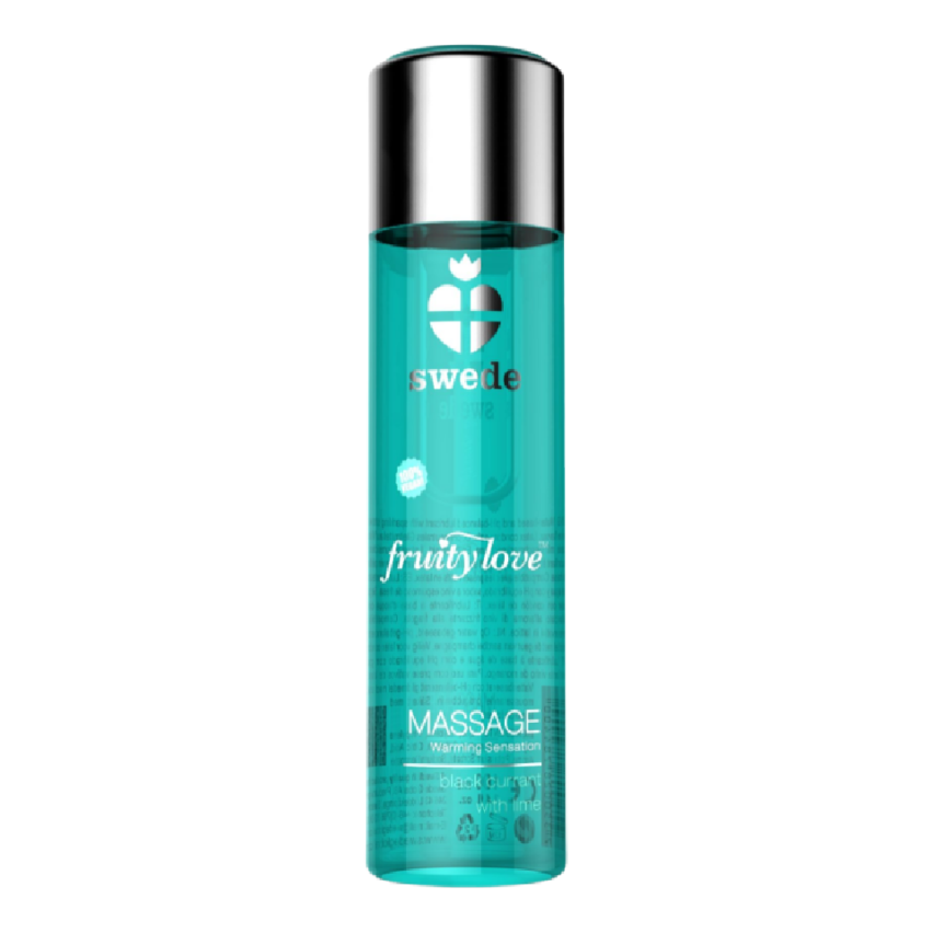 Swede - Fruity Love Warming Effect Massage Oil Black Currant And Lime 120 Ml