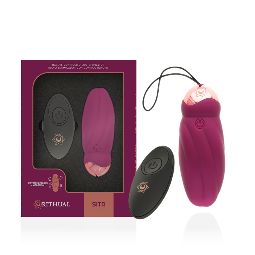 Rithual - Sita Egg Remote Control Bead Rotation + Vibration