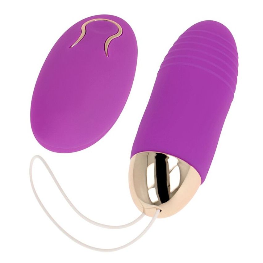 Ohmama - Remote Control Vibrating Egg 10 Speeds Purple