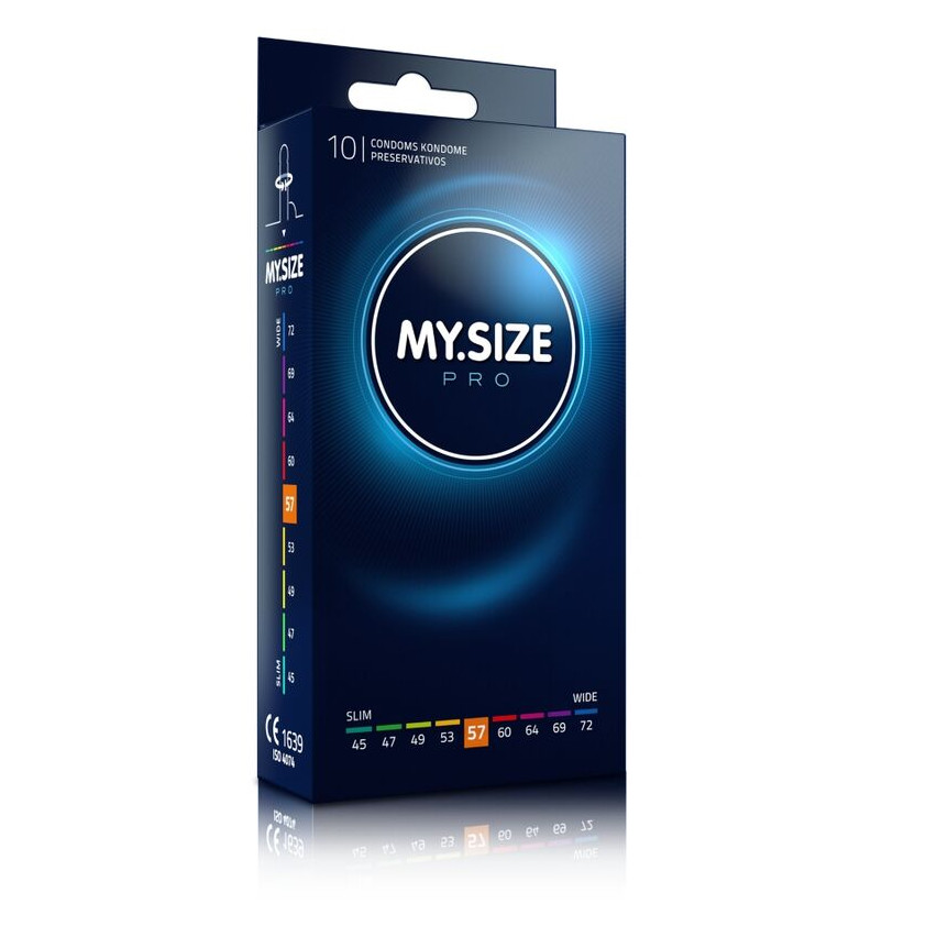 My Size - Pro Condoms 57 Mm 10 Units
