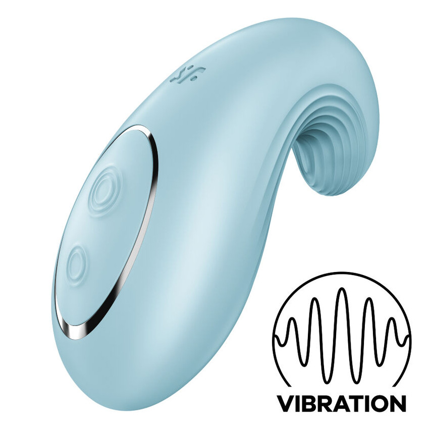 Satisfyer - Dipping Delight Lay-on Vibrator Blue
