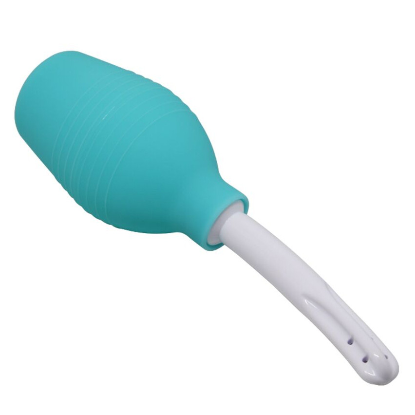 Mr Play - Anal Pear Blue Rubber Shower