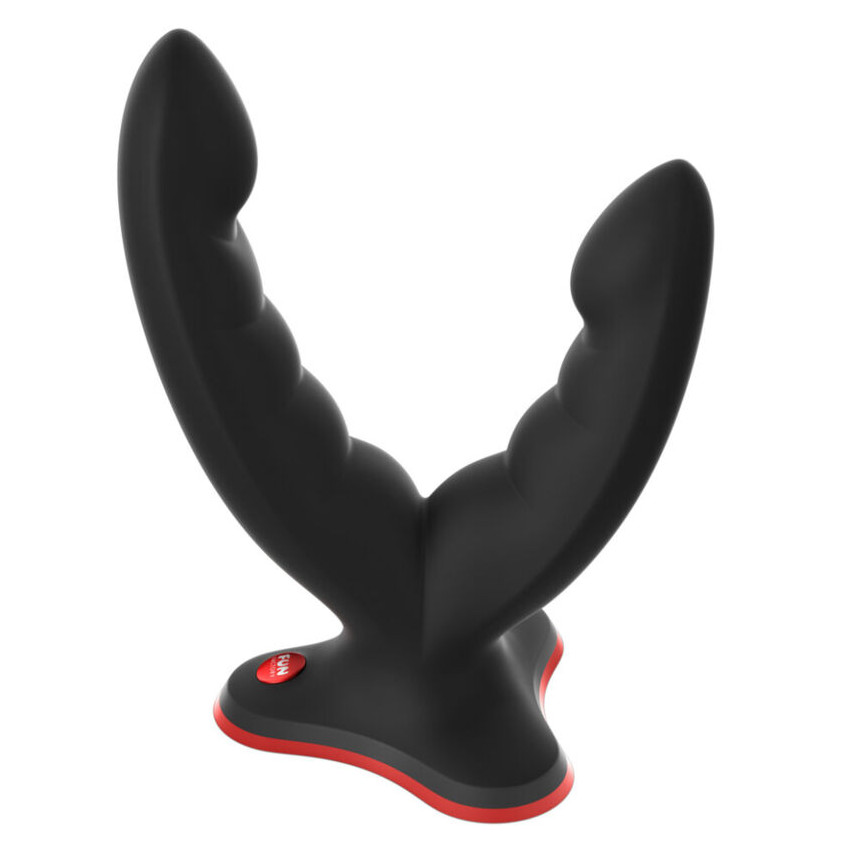 Fun Factory - Ryde Double Dildo & Massager Black