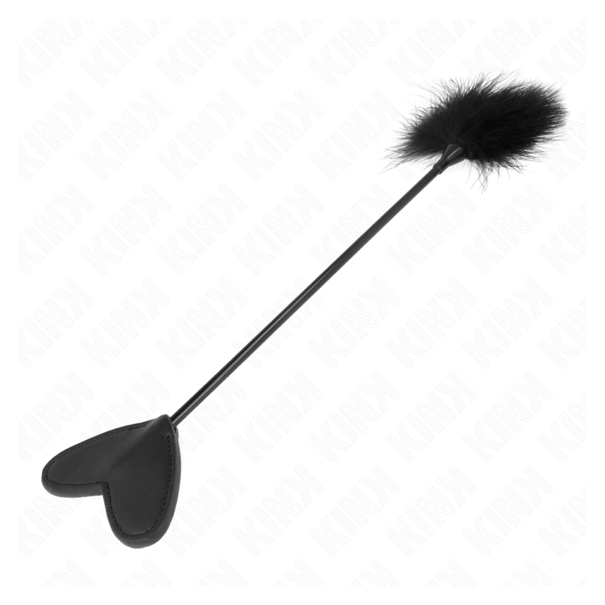 Kink - Tickle Feathers With Heart Paddle 31 Cm