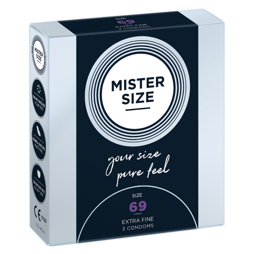 Mister Size - Condoms Size Xxxl 69 Mm (3 Units)