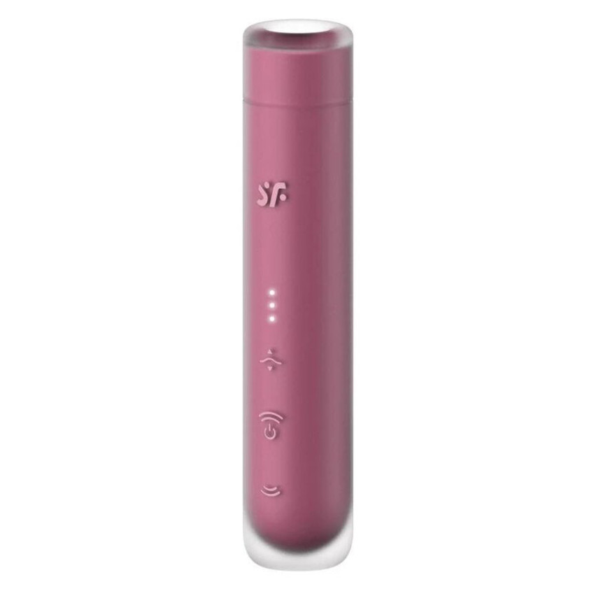 Satisfyer - First Kiss Wave Clitoris Stimulator Garnet