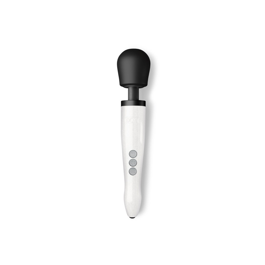 Doxy - Die Cast R Rechargeable Wand Massager Stardust White