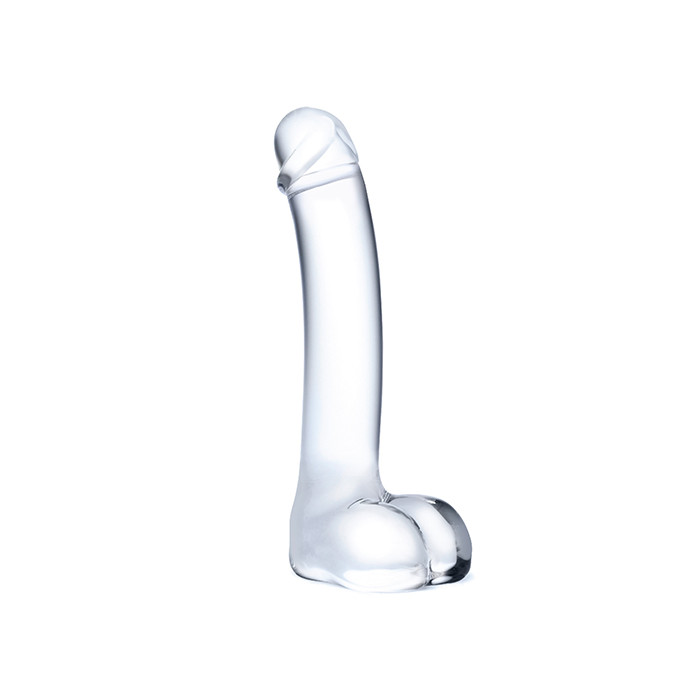 Glas - Realistic Curved Glass G-spot Dildo