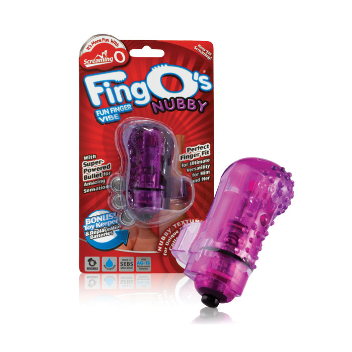 The Screaming O - The Fingo Nubby Purple