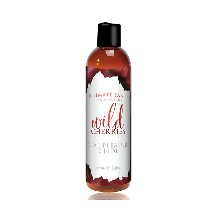 Intimate Earth - Natural Flavors Glide Wild Cherries 120 Ml
