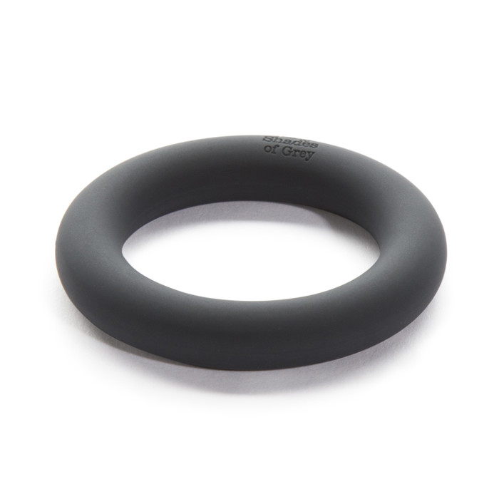 Fifty Shades Of Grey - Silicone Cock Ring Black