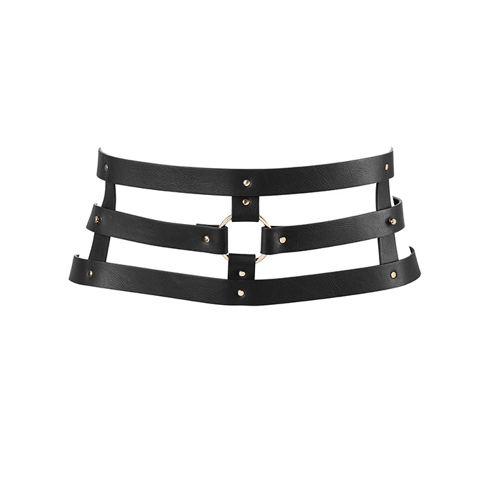 Bijoux Indiscrets - Maze Wide Belt Black