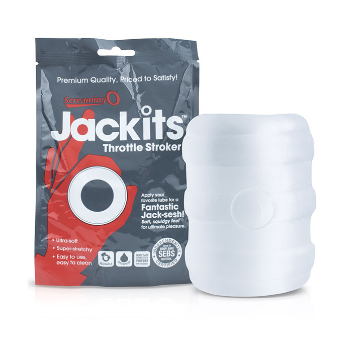 The Screaming O - Jackits Throttle Stroker Opaque