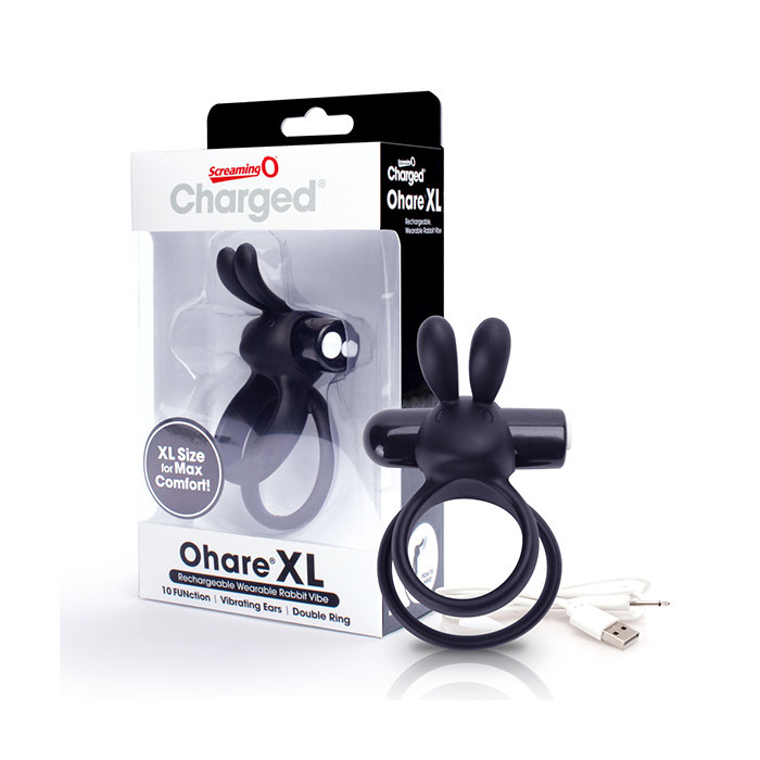 The Screaming O - Charged Ohare Xl Rabbit Vibe Black
