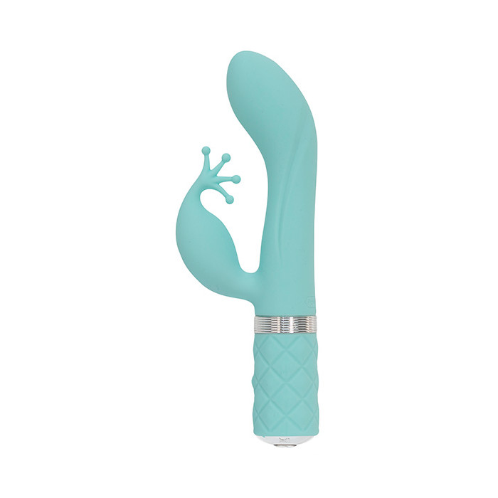 Pillow Talk - Kinky Rabbit & G-spot Vibrator Teal
