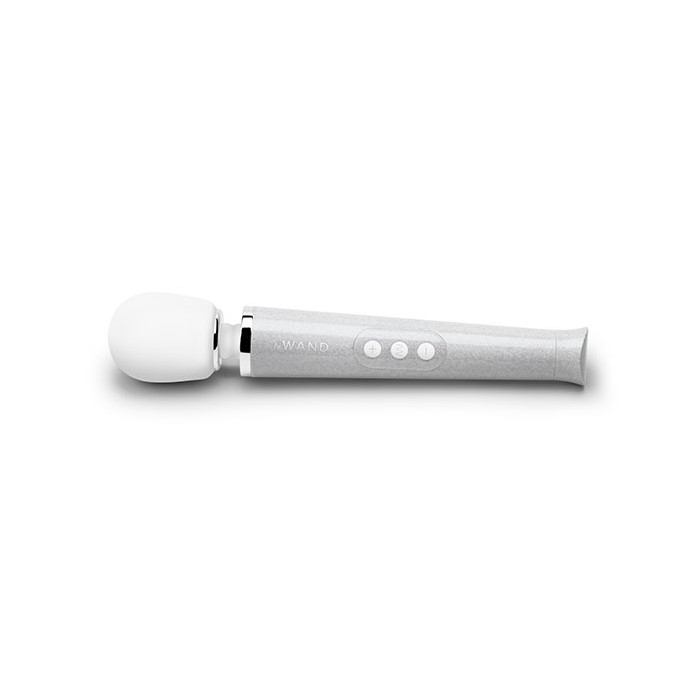 Le Wand - Petite All That Glimmers Rechargeable Vibrating Massager White