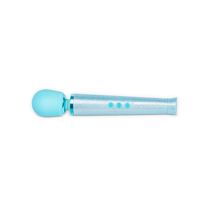 Le Wand - Petite All That Glimmers Rechargeable Vibrating Massager Blue