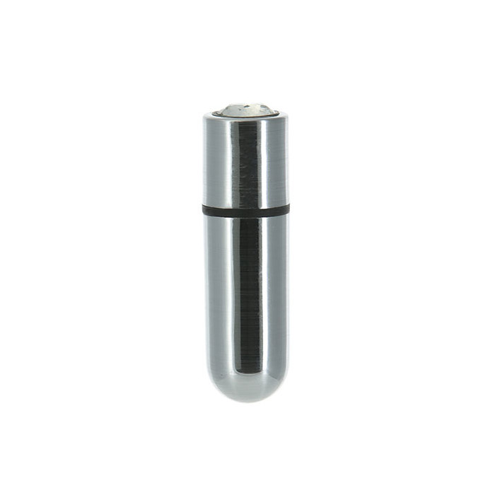 Powerbullet - First Class Mini Bulllet With Crystal 9 Function Silver