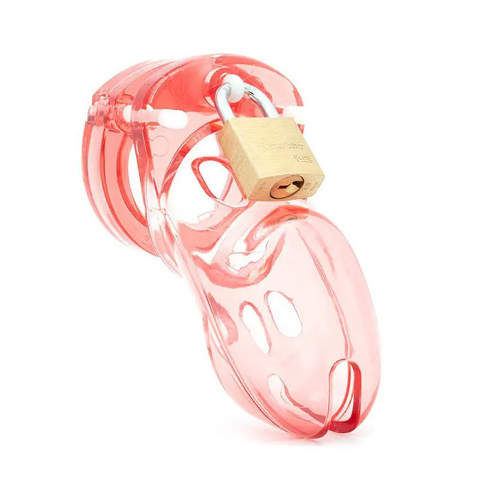 Cb-x - Cb-3000 Chastity Cock Cage Red 37 Mm