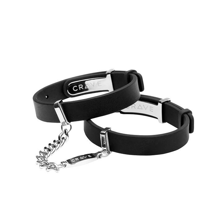 Crave - Id Cuffs Black/silver