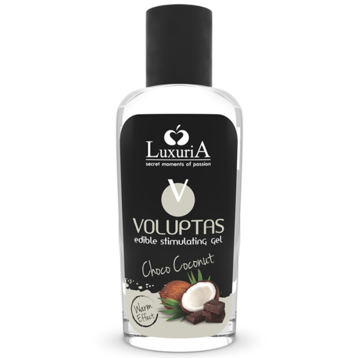 Intimateline Luxuria - Voluptas Edible Massage Gel Warming Effect - Coconut And Cream 100 Ml