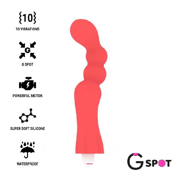G-spot -  Gohah Vibrator Light Red