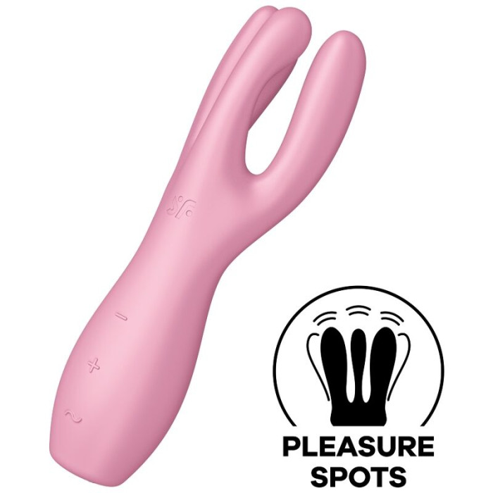 Satisfyer - Threesome 3 Vibrator Pink