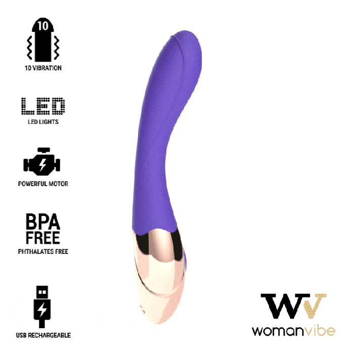 Womanvibe - Sunny Silicone Rechargeable Vibrator