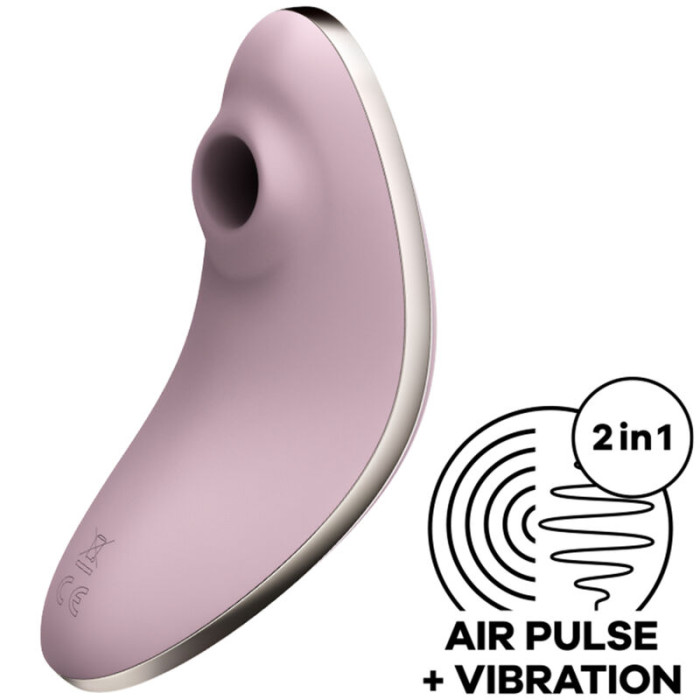 Satisfyer - Vulva Lover 1 Air Pulse Stimulator & Vibrator Violet