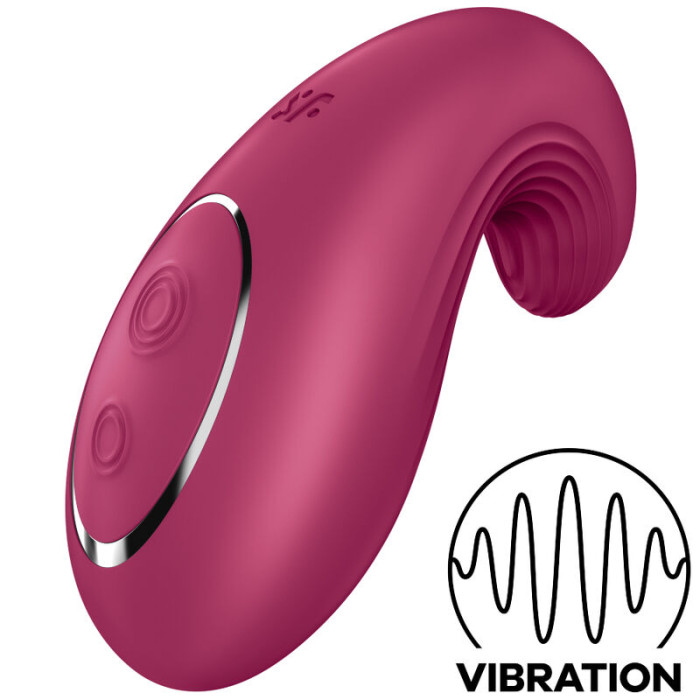 Satisfyer - Dipping Delight Lay-on Vibrator Red