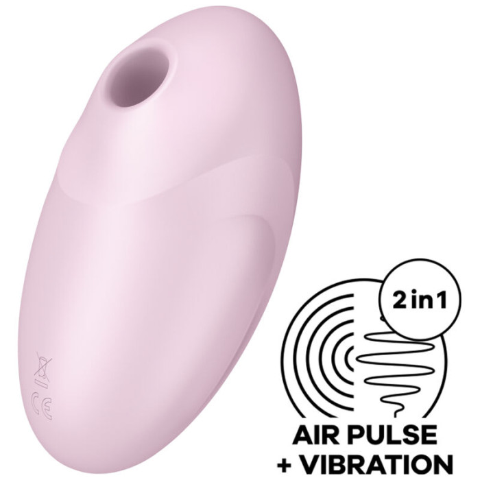 Satisfyer - Vulva Lover 3 Air Pulse Stimulator & Vibrator Pink