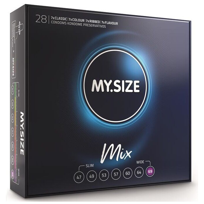 My Size - Mix Condoms 69 Mm 28 Units