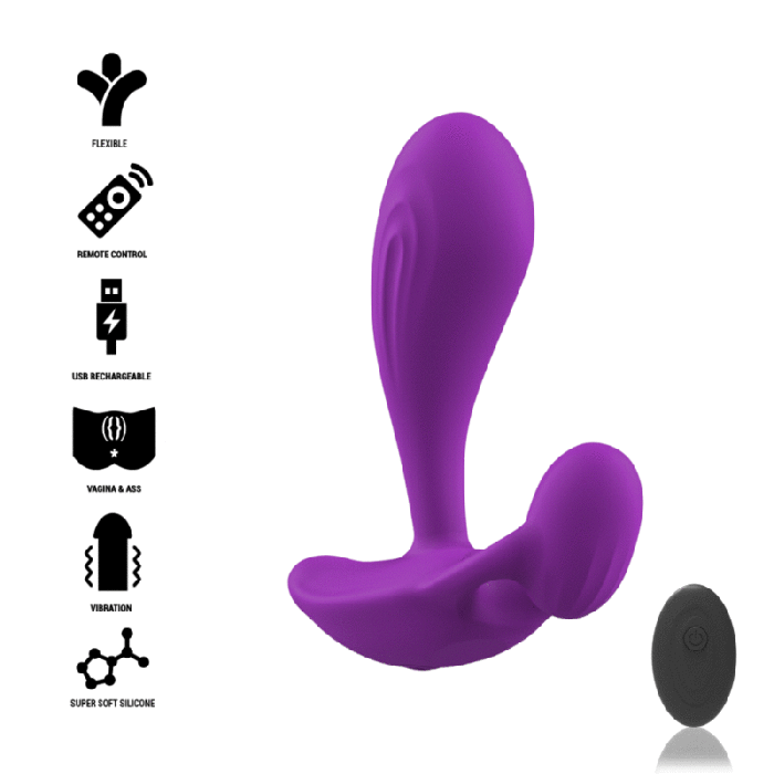 Intense - Shelly Plug Anal Remote Control Purple