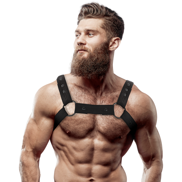 Fetish Submissive Attitude - Adjustable Neoprene Chest Sports Harness For Men