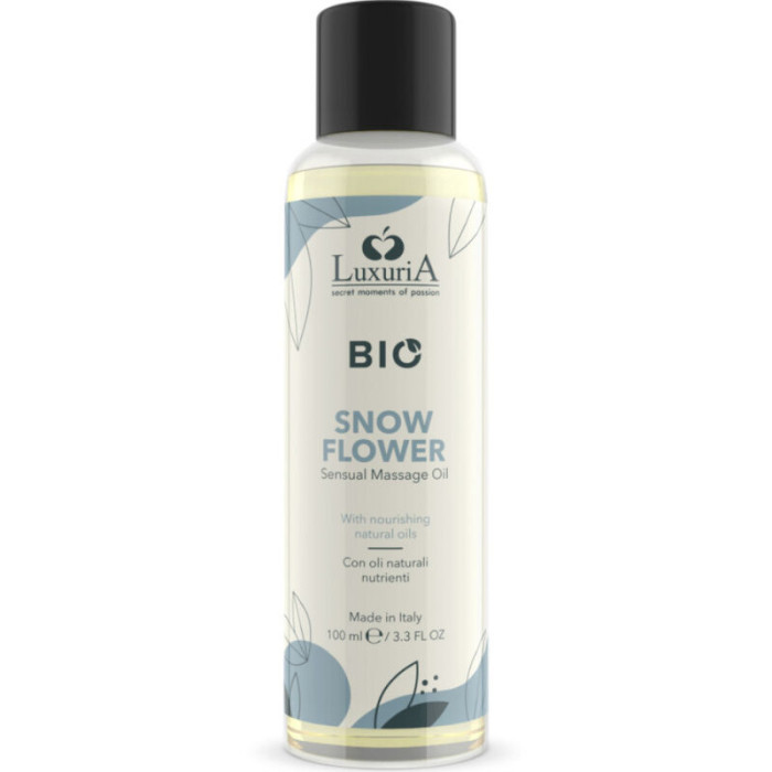 Intimateline Luxuria - Bio Snow Flower Massage Oil 100 Ml