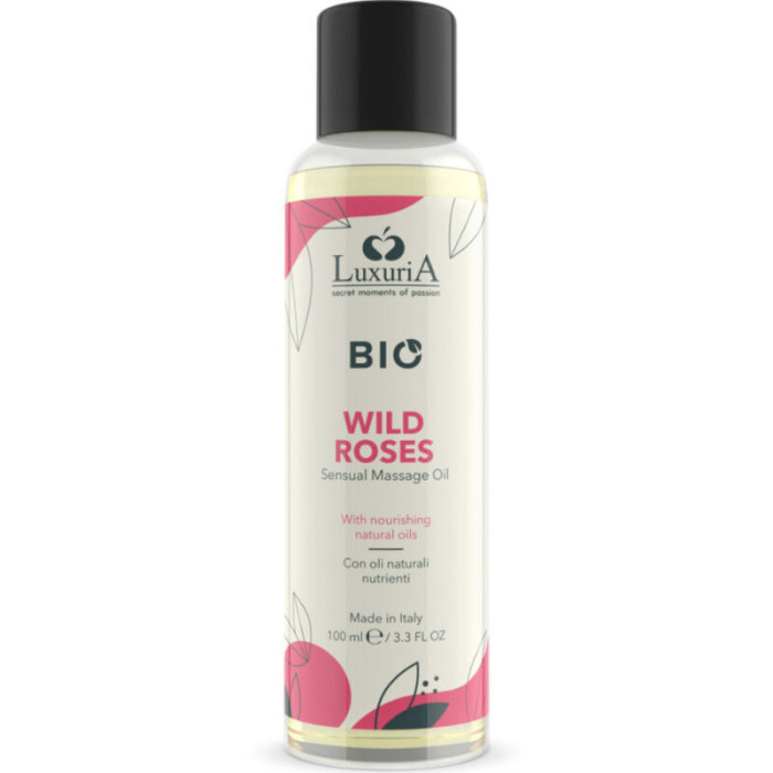 Intimateline Luxuria - Bio Wild Roses Massage Oil 100 Ml