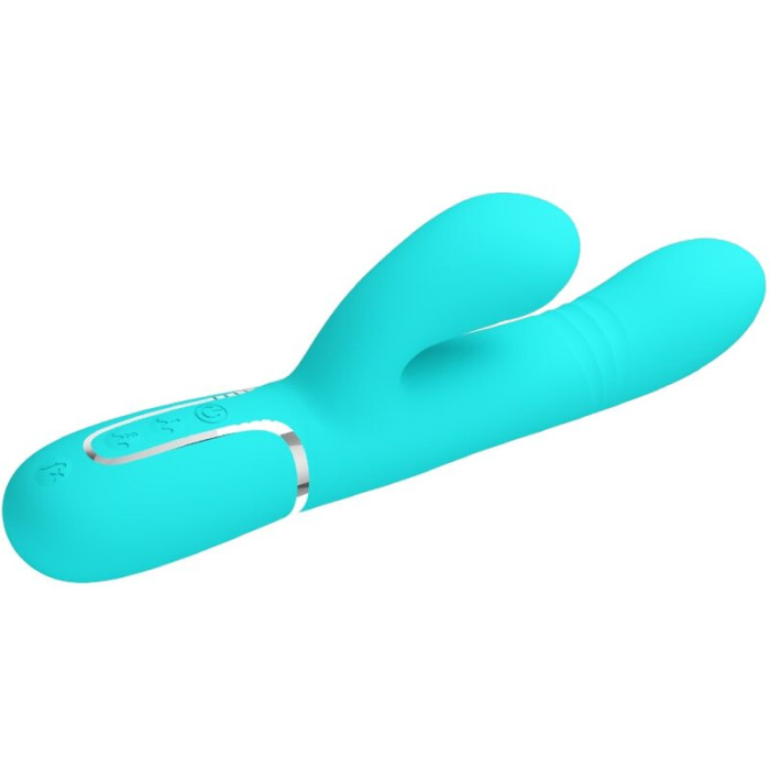 Pretty Love - Multifunction G-spot Vibrator Aqua Green