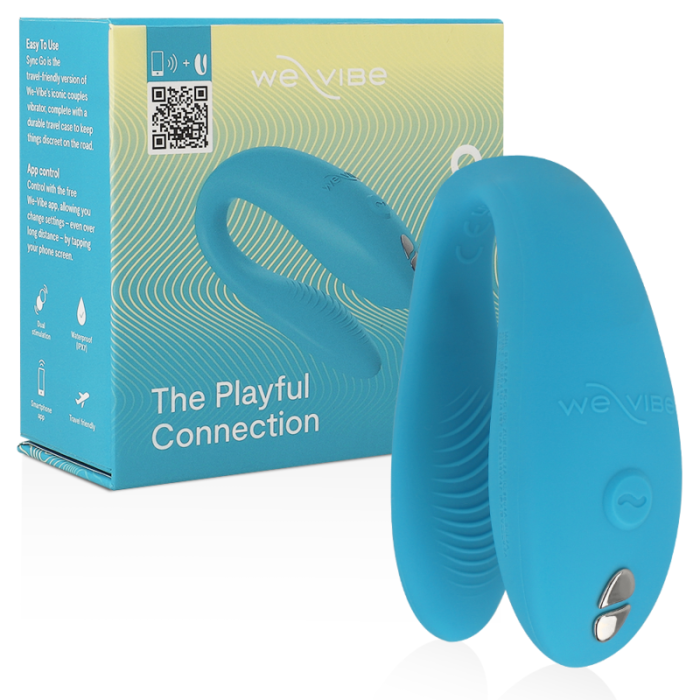 We-vibe - Sync Go Dual Stimulator Turquoise