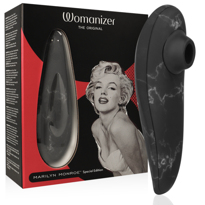 Womanizer - Marilyn Monroe Classic 2 Clitoral Stimulator Black Marble