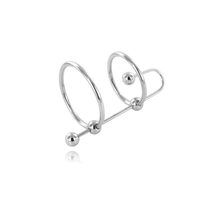 Metal Hard - Extreme Ring With Urethral Stop