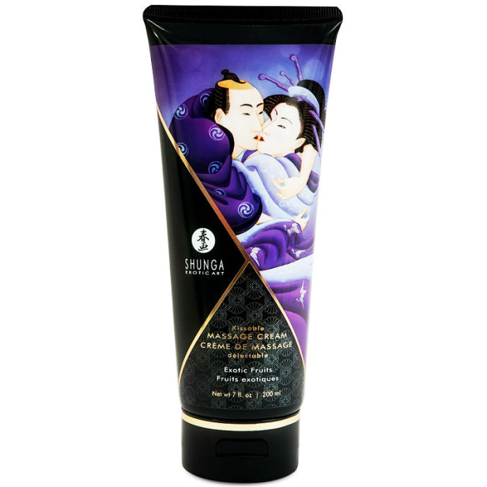 Shunga - Exotic Fruits Massage Cream 200 Ml