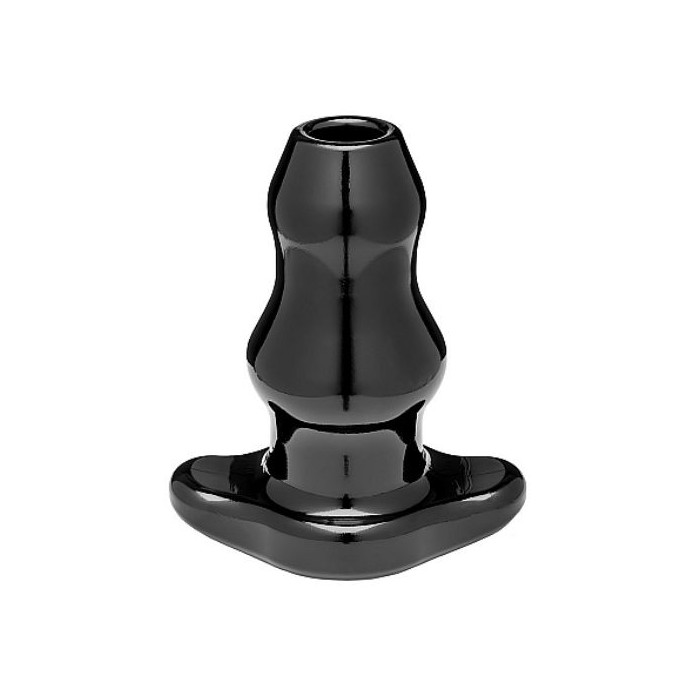 Perfect Fit Brand - Double Tunnel Plug Xl Large Black