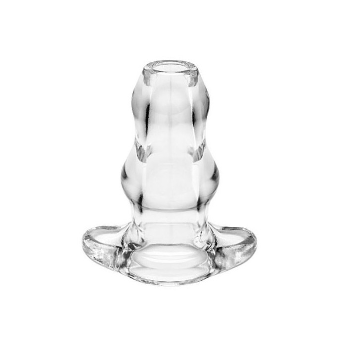 Perfect Fit Brand - Double Tunnel Plug Medium Clear