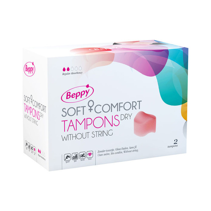 BEPPY SOFT-COMFORT TAMPONS DRY 2 UNITS