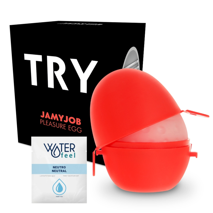Jamyjob - Egg Masturbator Black Version Discrett